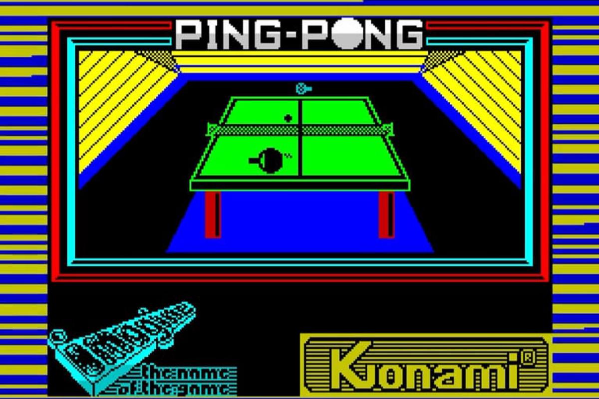 Ping-Pong title screen